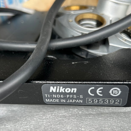 Nikon Eclipse Ti Microscope Perfect Focus System Ti-ND6-PFS -S