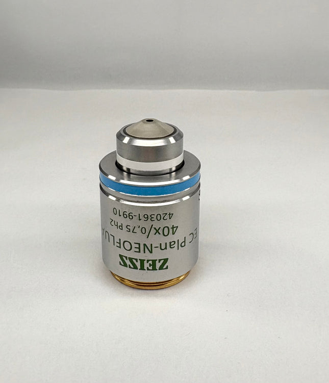 Zeiss EC Plan NEOFLUAR 40x0.75 Ph2 ∞/0.17 Microscope Objective 420361-9910 M27