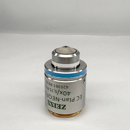 Zeiss EC Plan NEOFLUAR 40x0.75 Ph2 ∞/0.17 Microscope Objective 420361-9910 M27
