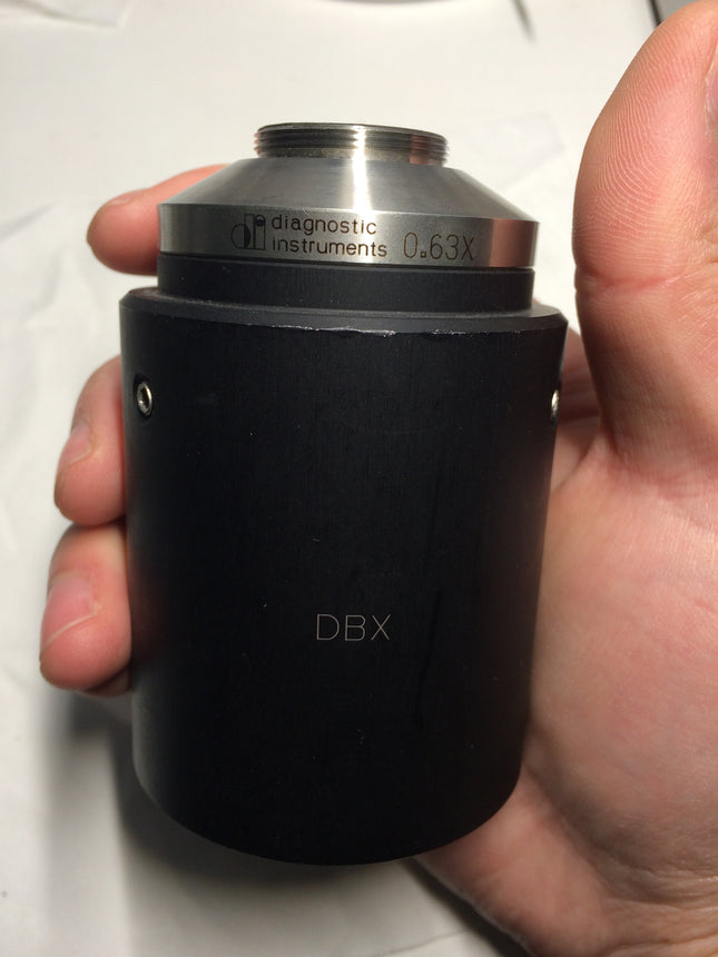 DIAGNOSTIC INSTRUMENTS D63NLC 0.63X MICROSCOPE C-MOUNT w/DBX Camera Adapter