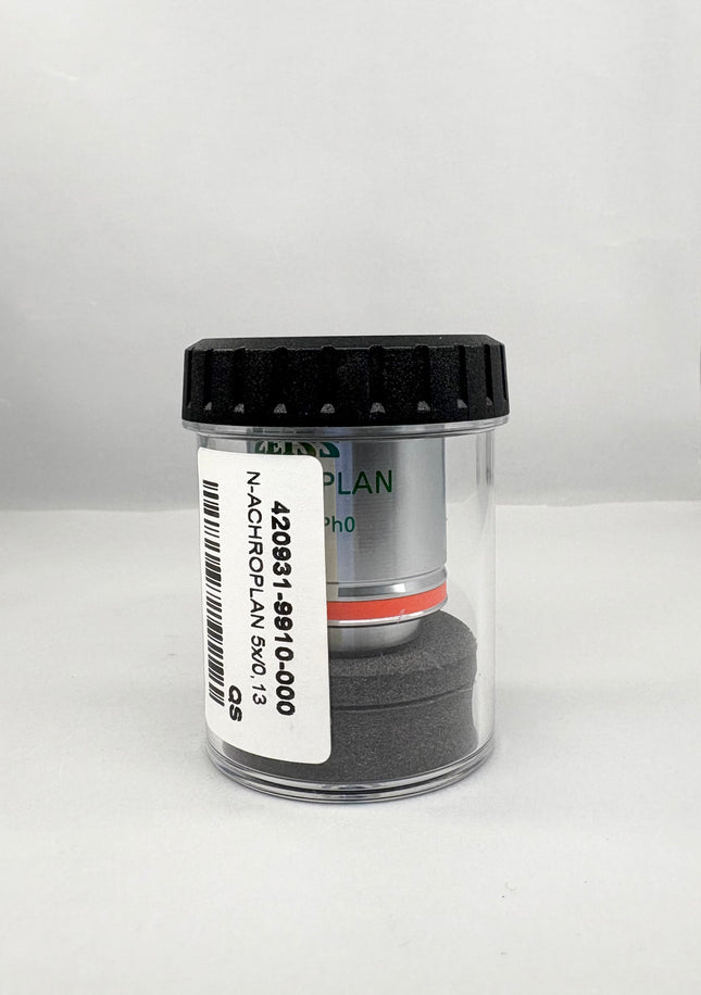 Zeiss Microscpoe Objecive N-ACHROPLAN 5X0.13 PH0 M27 420931-9910