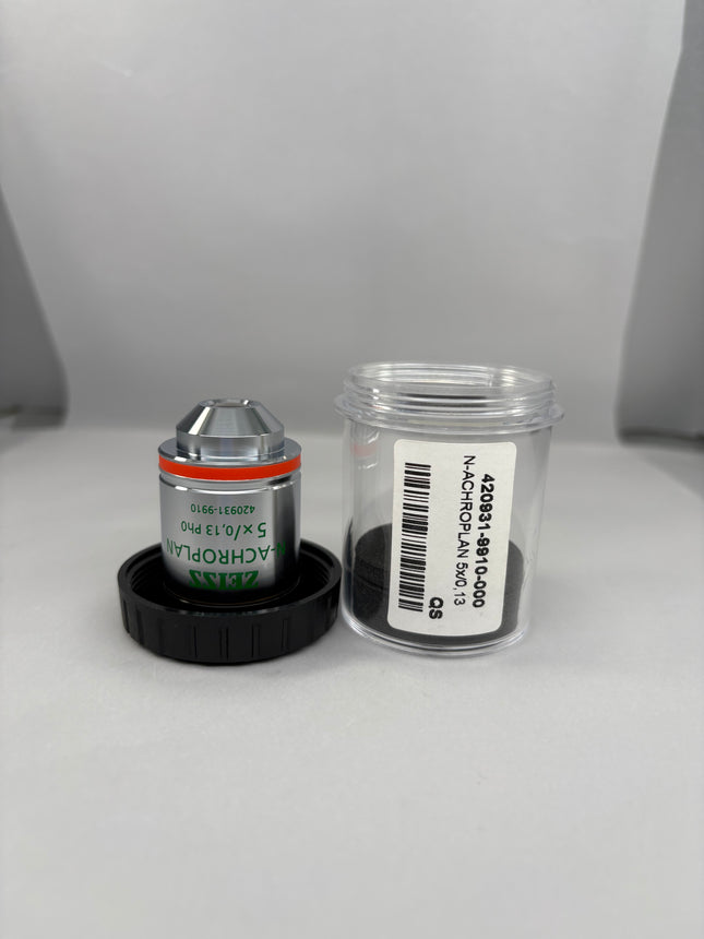 Zeiss N-ACHROPLAN 5X0.13 PH0 M27 420931-9910 Microscpoe Objecive