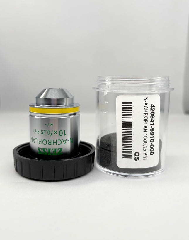 Zeiss Microscpoe Objecive N-ACHROPLAN 10X/0.25 PH1 M27 420941-9910