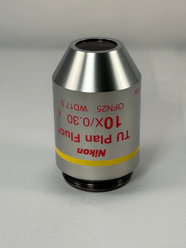 Nikon Eclipse Microscope Objective TU Plan Fluor 10x0.30 A Pol MUE13100