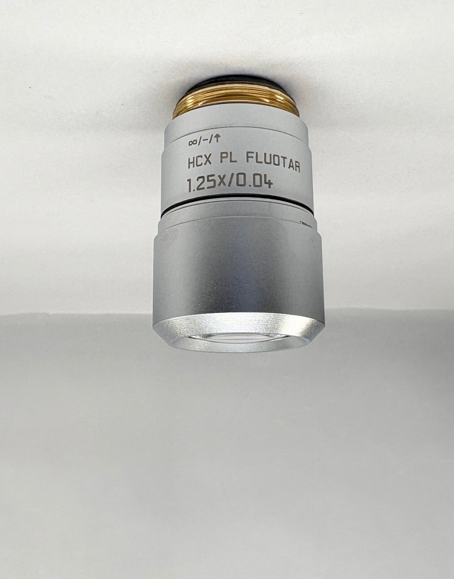 Leica Microscpoe Objective HCX PL FLUOTAR 1.25X/ 0.04 506215