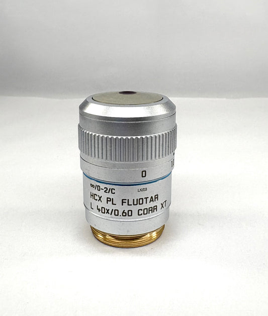 Leica Microscpoe Objective HCX PL FLUOTAR L 40X/0.60 CORR XT 506208