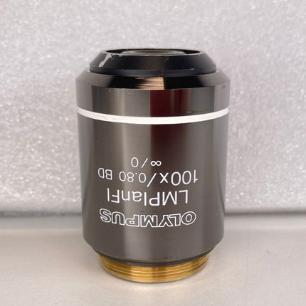 Olympus Microscope Infinity Objective LMPlanFL 100X0.80 BD UIS M26 Thread