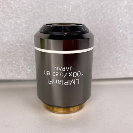 Olympus Microscope Infinity Objective LMPlanFL 100X0.80 BD UIS M26 Thread