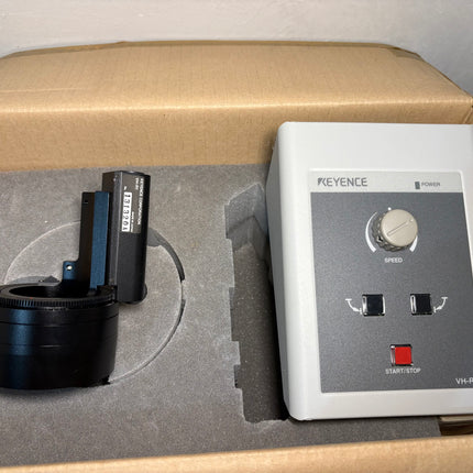 Keyence VH-R1 Motorized 3D Rotation Controller with Ring Adapter Mint