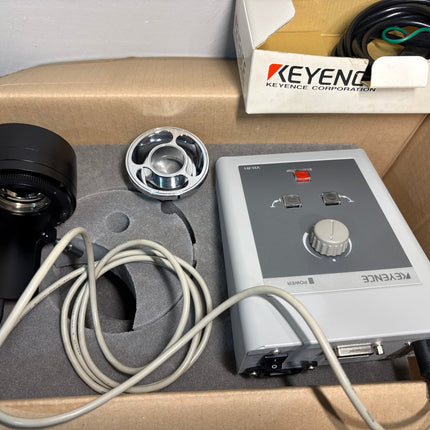 Keyence VH-R1 Motorized 3D Rotation Controller with Ring Adapter Mint