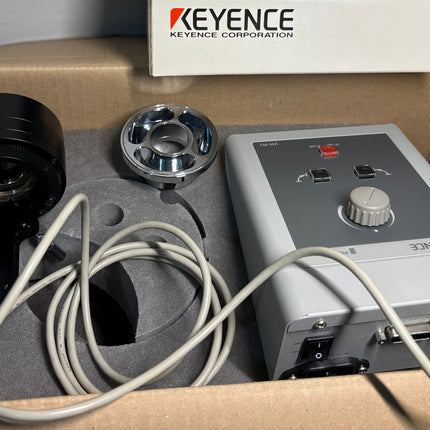 Keyence VH-R1 Motorized 3D Rotation Controller with Ring Adapter Mint