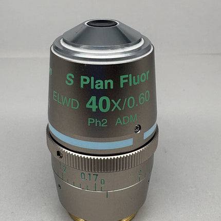 Nikon S Plan Fluor ELWD 40x0.60 Ph2 ADM ∞/0-2 WD 3.6-2.8 Objective