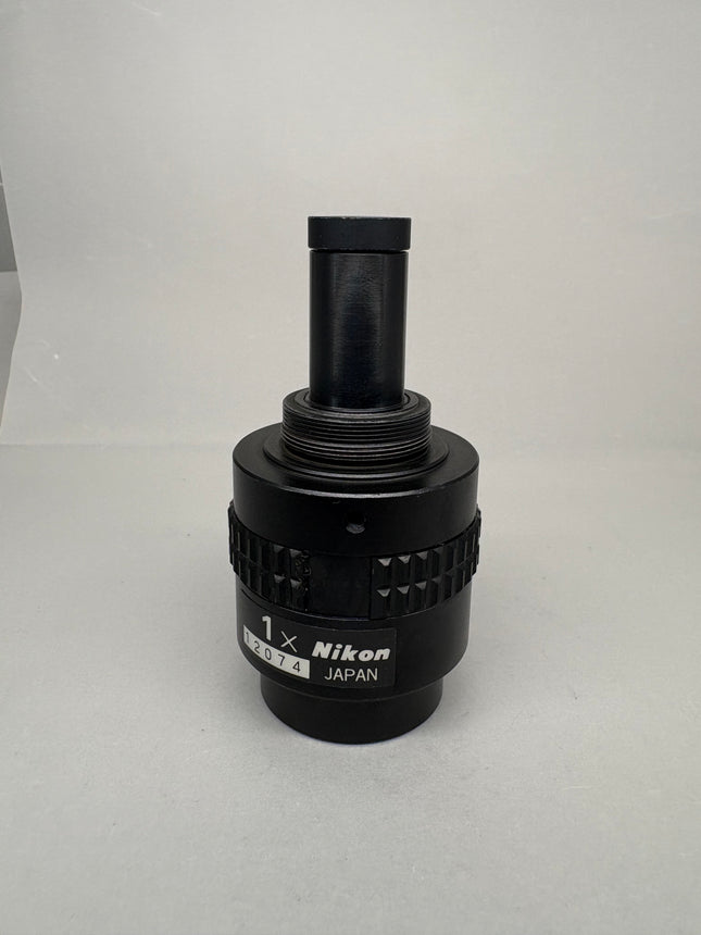 Nikon TM MM Objective Lens 1X f/ Measuring Tool Microscopes in good optical condition.