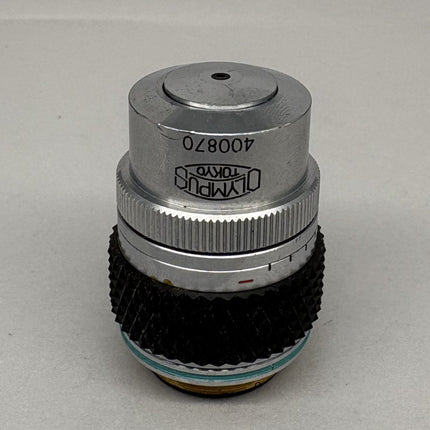 Olympus FL 60x 0.95 110mm Short Barrel Objective Lens w/ Correction Collar (Optional 45mm Adapter)