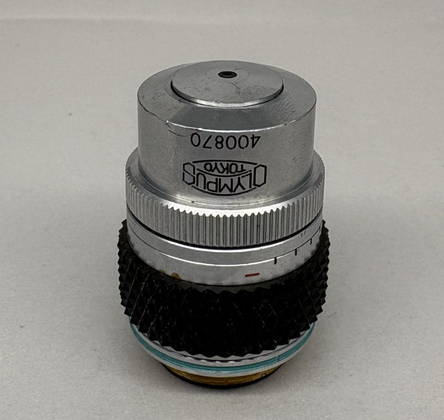 Olympus FL 60x 0.95 110mm Short Barrel Objective Lens w/ Correction Collar (Optional 45mm Adapter)