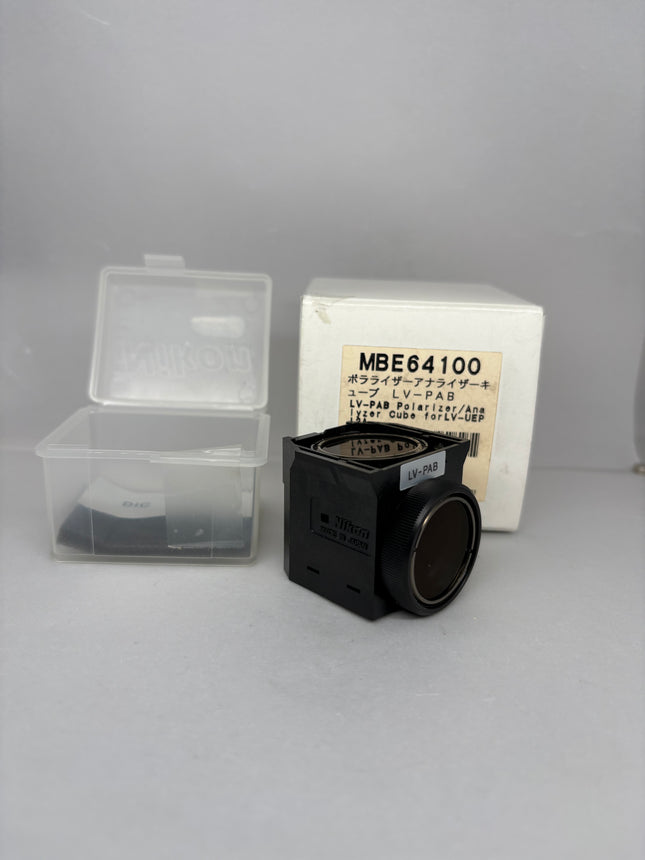 Nikon LV-PAB Polarizer/Analyzer Cube for LV-UEPI2A MBE64100