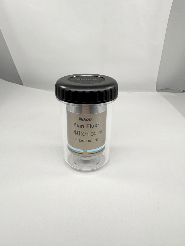 Nikon Microscpoe Objective Plan Fluor 40x/1.30 ∞/0.17 WD 0.24 MRH01401