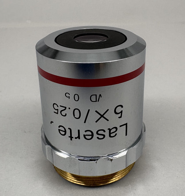 Lasertec 5x0.25 WD 10.5 ∞/0 HR Objective Lens M27 thread