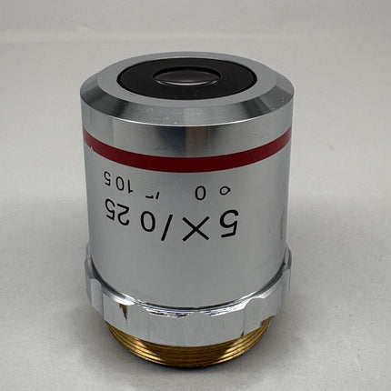 Lasertec 5x0.25 WD 10.5 ∞/0 HR Objective Lens M27 thread