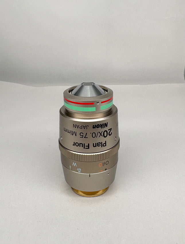 Nikon Microscpoe Objective Plan Fluor 20X/0.75 Mlmm ∞/- WD 0.35