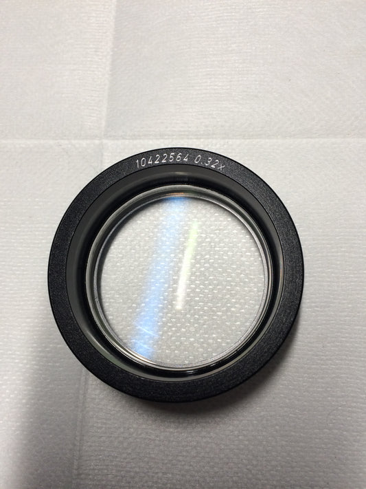 Leica Stereo Microscope Auxiliary Lens 0.32x 10422564 50mm Thread f/MS5 MZ6 MZ75