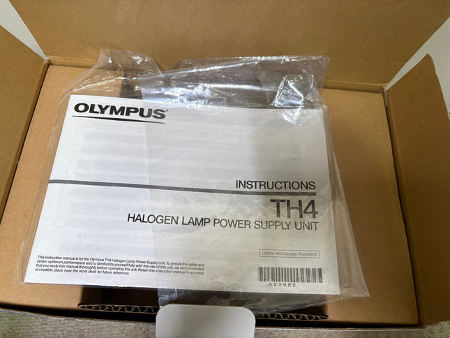 Olympus Microscope TH4-100 12V/100W Halogen POWER SUPPLY New in box 