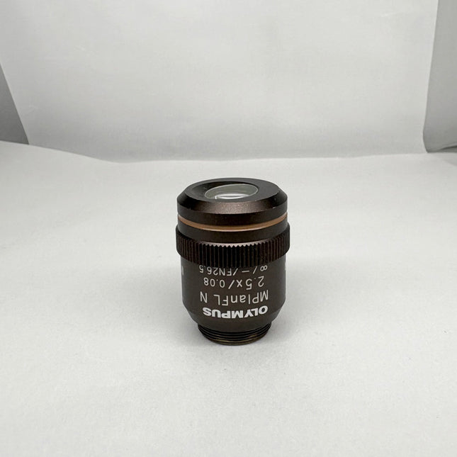 Olympus MPlanFL N 2.5x0.08 ∞/-/FN26.5 Microscope Objective UIS2
