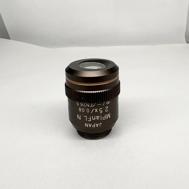 Olympus MPlanFL N 2.5x0.08 ∞/-/FN26.5 Microscope Objective UIS2