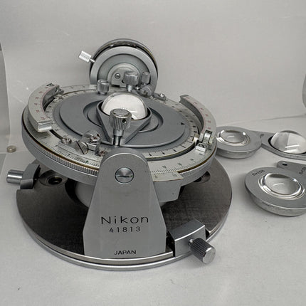 Nikon Fedorov Universal Stage for polarizing pol microscope