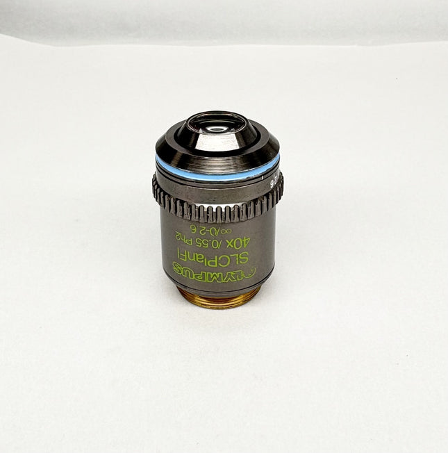 Olympus SLCPlanFL 40x0.55 Ph2 CORR 0-2.6 RMS Objective