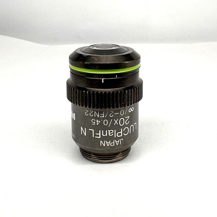 Olympus Microscpoe LUCPlanFL N 20X/0.45 ∞/0-2/FN22 UIS2 Objective fully working condition