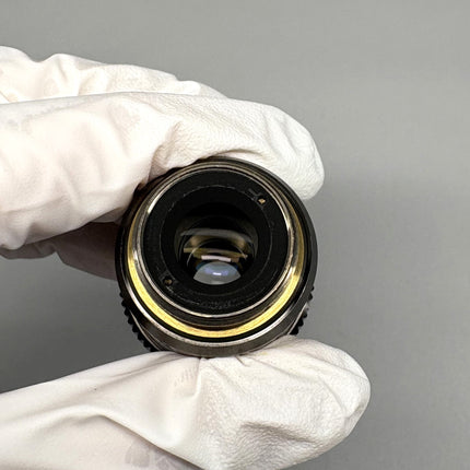 Olympus Microscpoe LUCPlanFL N 20X/0.45 ∞/0-2/FN22 UIS2 Objective shown in close-up view, highlighting optical condition.