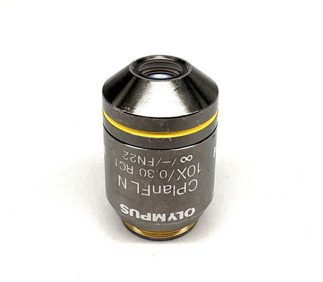 Olympus Microscpoe Objective CPlanFL N 10X/0.30 RC1 ∞/-/FN22