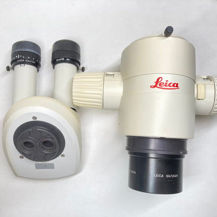 Leica MZ12.5 Stereo Microscope W/ 10X21B Eyepieces and PLANAPO 0.63X Objective