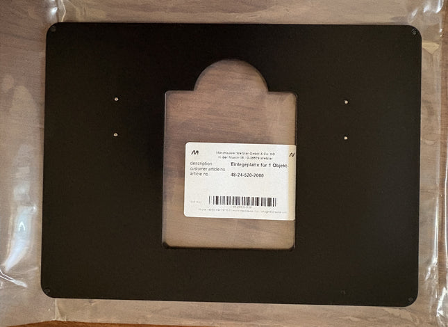 Märzhäuser Wetzlar 48-24-520-2000 Stage Insert Frame (200 x 148 x 3 mm)
