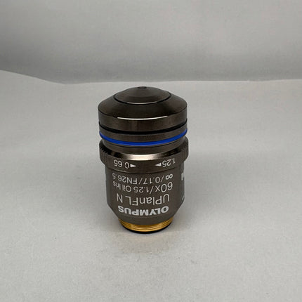 Olympus Microscope UPlanFL N 60x1.25 Oil Iris ∞/0.17/FN26.5 UIS2 Obj. microscope objective lens