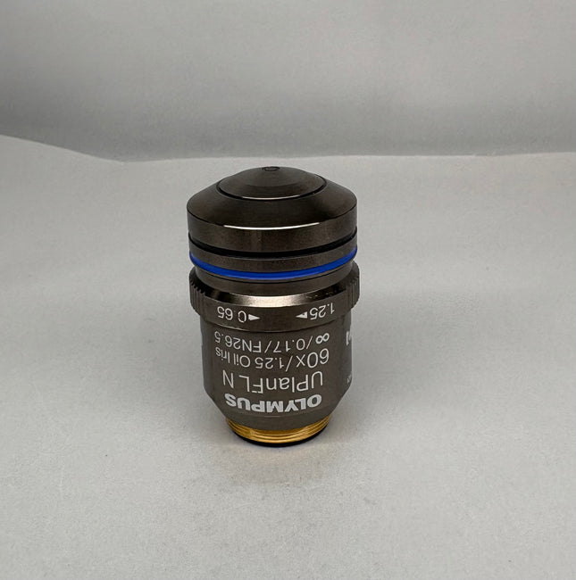 Olympus Microscope UPlanFL N 60x1.25 Oil Iris ∞/0.17/FN26.5 UIS2 Obj. microscope objective lens