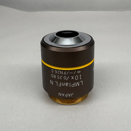 Olympus LMPlanFL N 10X0.25 BD ∞/-/FN26.5 Microscope Objective
