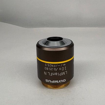 Olympus LMPlanFL N 10X0.25 BD ∞/-/FN26.5 Microscope Objective