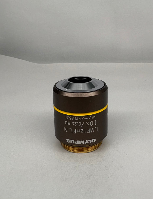 Olympus LMPlanFL N 10X0.25 BD ∞/-/FN26.5 Microscope Objective