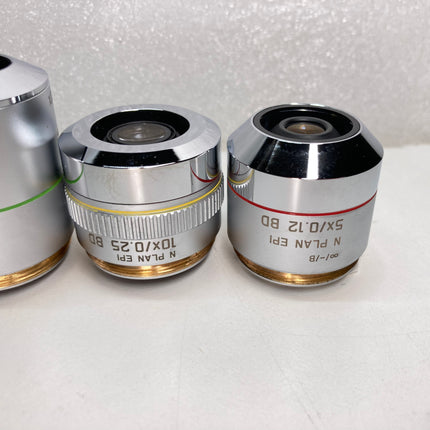 Leica N PLAN BD 5x 10x 20x 50x 100x ∞ /0 Infinity Microscope Objectives M32