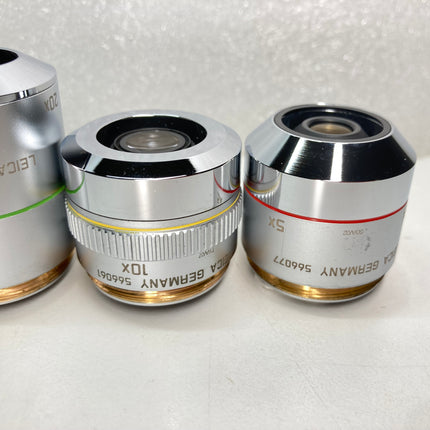 Leica N PLAN BD 5x 10x 20x 50x 100x ∞ /0 Infinity Microscope Objectives M32
