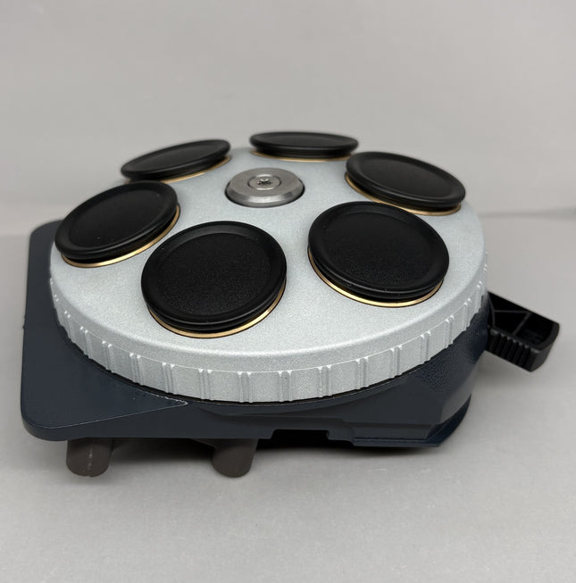 Zeiss Nosepiece 6-position M27 BD for Axioscope Materials Series showing six objective lenses on a circular base.