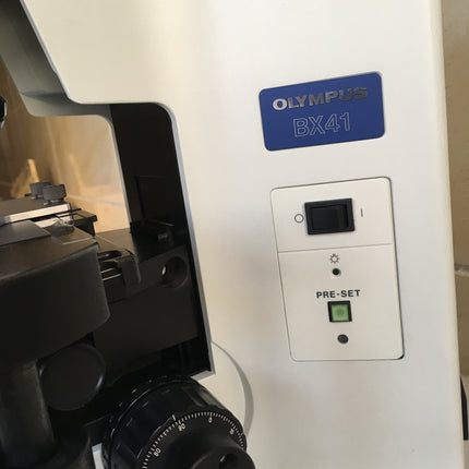 Olympus BX41 Trinocular Phase Contrast Microscope