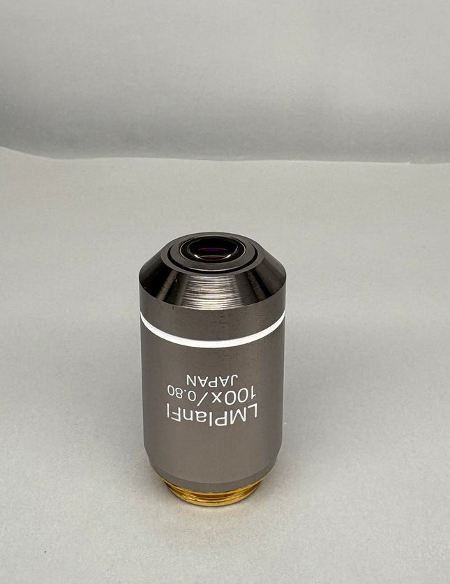 Olympus LMPlanFl 100X0.80 ∞/0 Microscope Infinity Objective RMS thrread