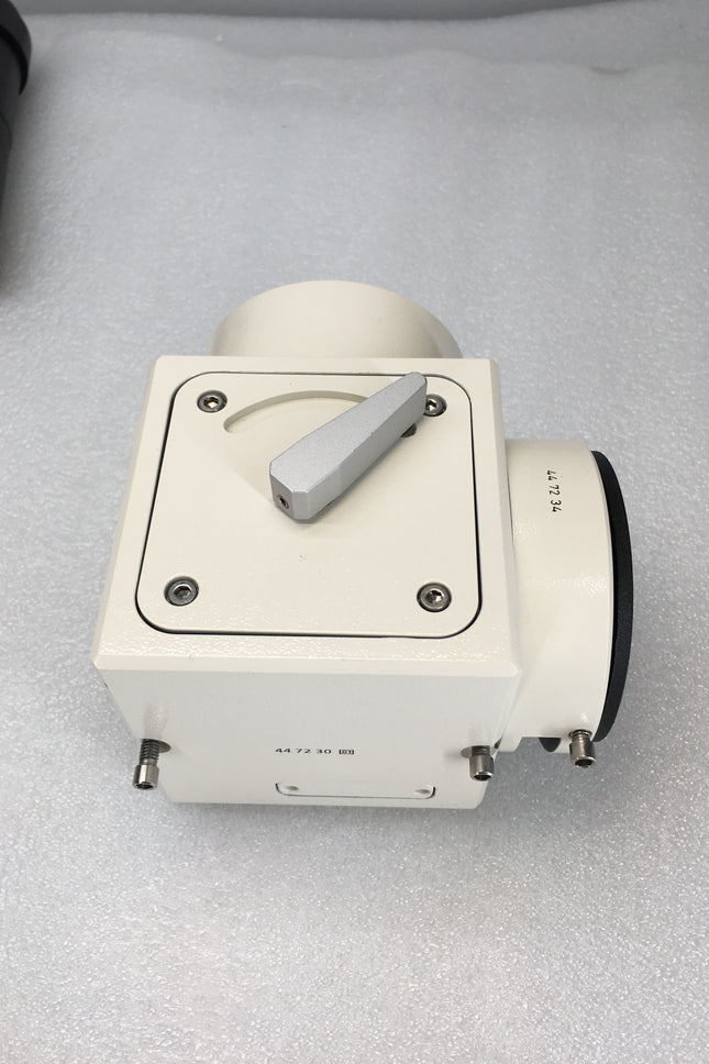 Zeiss AXIO Microscope Path Deflecting Module Dual Lamp Mirror Adapter 447230