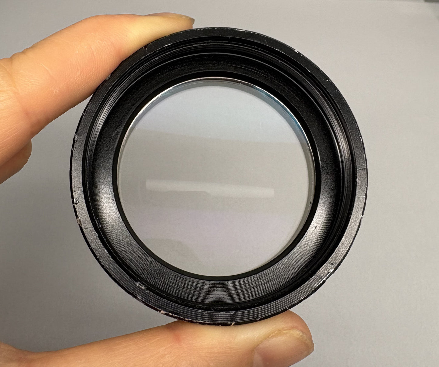 Leica Microscope Auxiliary objective 0.5X 10446318 WD 200MM f/ S4E,S6,S6E 52mm Thread