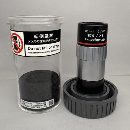 Mitutoyo Quick Vision QV-Objective 5x0.28 (02ALA420) ∞/0 f=100