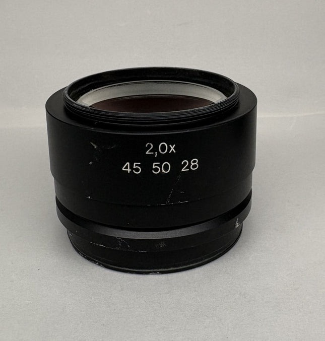 Zeiss 2.0x Objective 455028 f/Stemi 305 508 DV4 2000 Microscopes M50