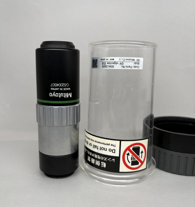 Mitutoyo Quick Vision QV-Objective 25x0.55 (02ALG020) ∞/0 f=100